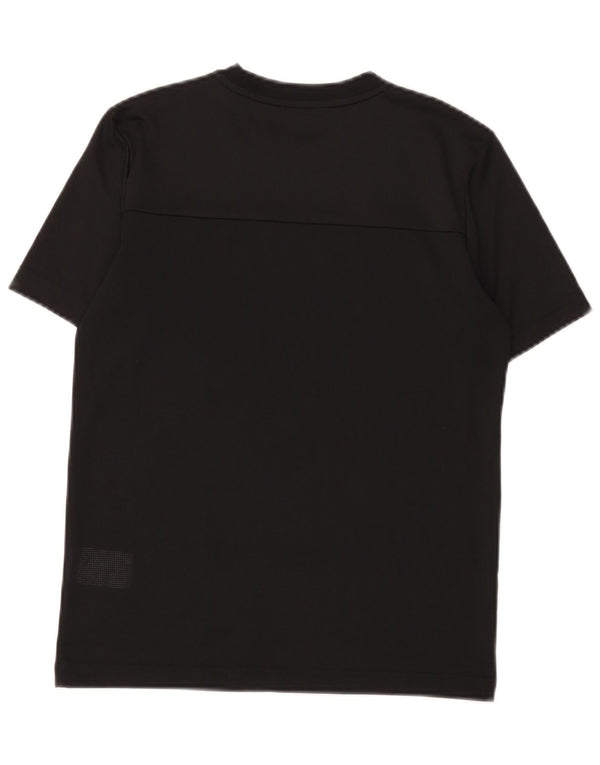 Adidas Boys Climacool Grafisk T-Shirt Top 11-12 År Sort Polyester