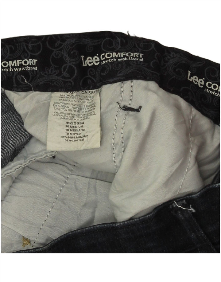 Lee Dame denim Shorts US 10 Large W32 Navy Blue Bomuld