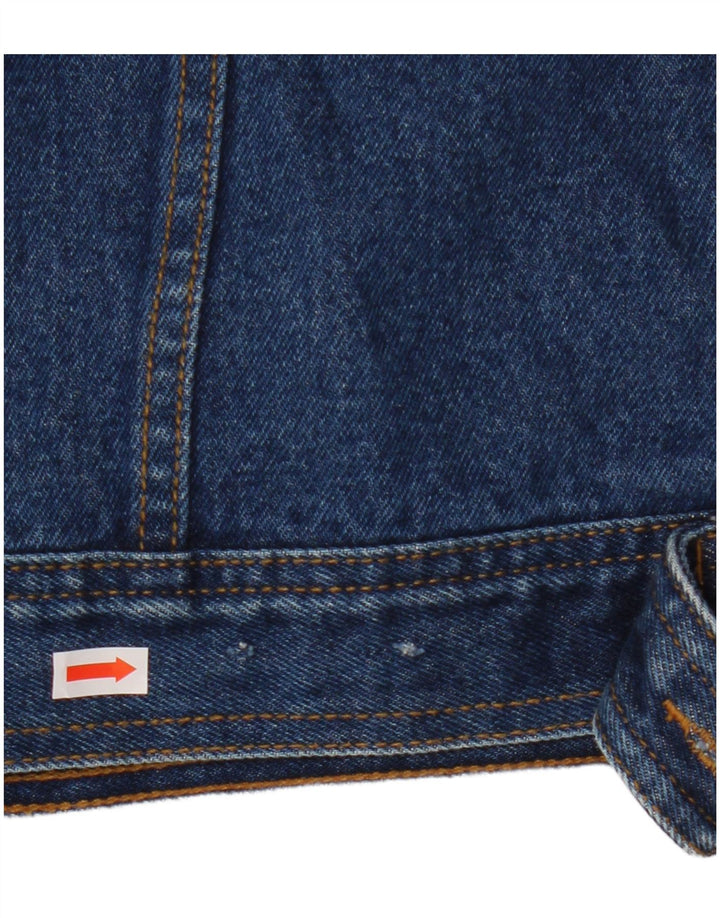 Denim Style Herre denimjakke UK 38 Medium Blue Cotton