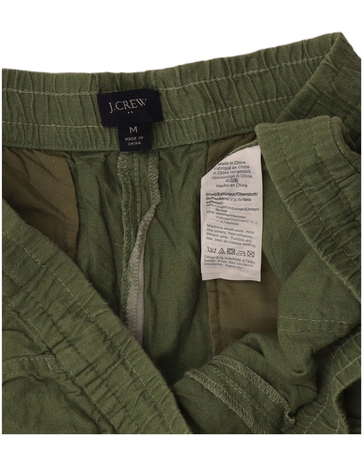 J. Crew chinoshorts til kvinder Medium W30 Grøn hør
