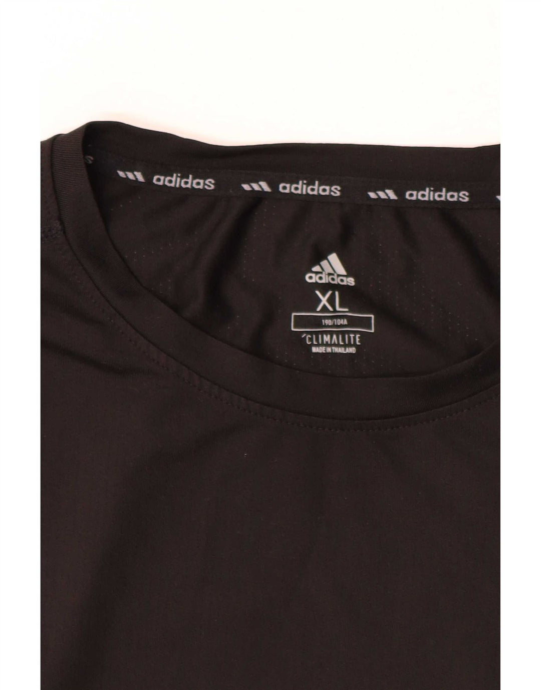 Adidas Herre Climalite T-Shirt Top XL Sort