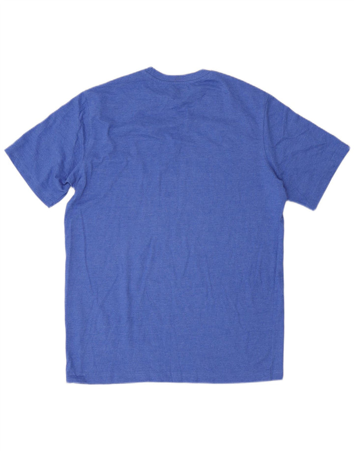 Champion Herre Regular Graphic T-Shirt Top Medium Blue