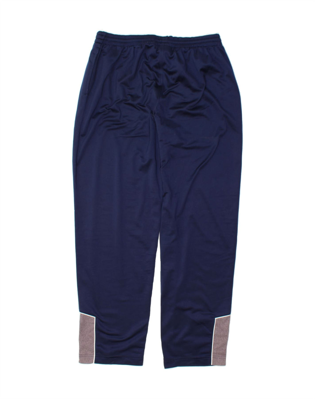 REEBOK Mens Tracksuit Trousers Large  Navy Blue Colourblock Polyester Vintage Reebok and Second-Hand Reebok from Messina Hembry 