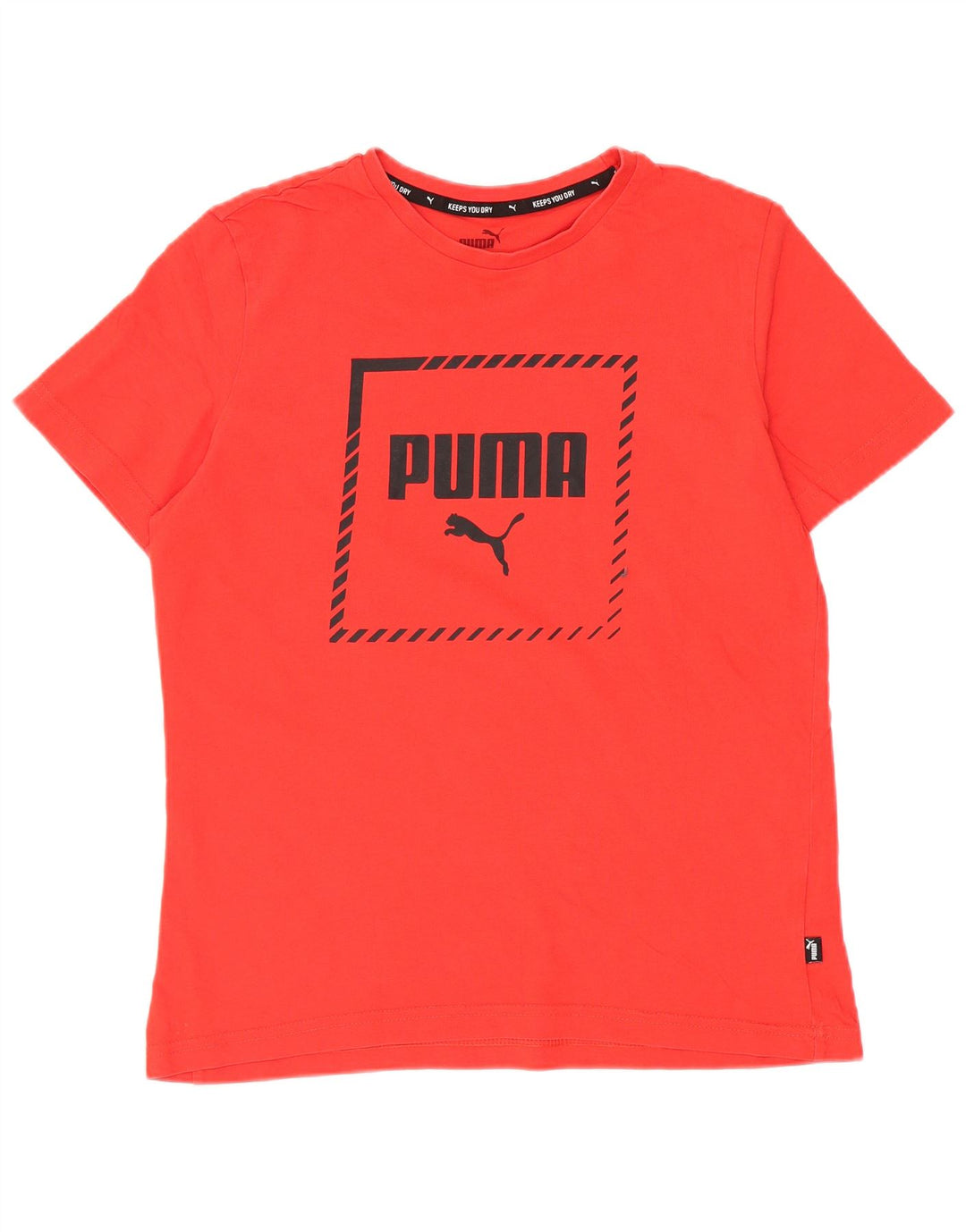Puma drenge grafisk t-shirt top 13-14 år rød