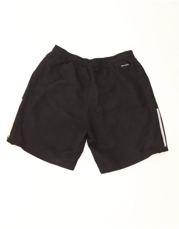ADIDAS Mens Climalite Sport Shorts Large Black Polyester