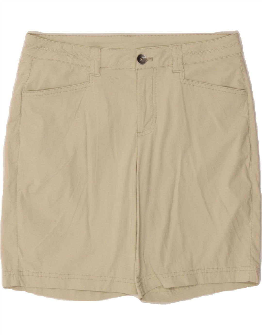 EDDIE BAUER Womens Casual Shorts US 6 Medium W32  Beige Polyamide Vintage Eddie Bauer and Second-Hand Eddie Bauer from Messina Hembry 