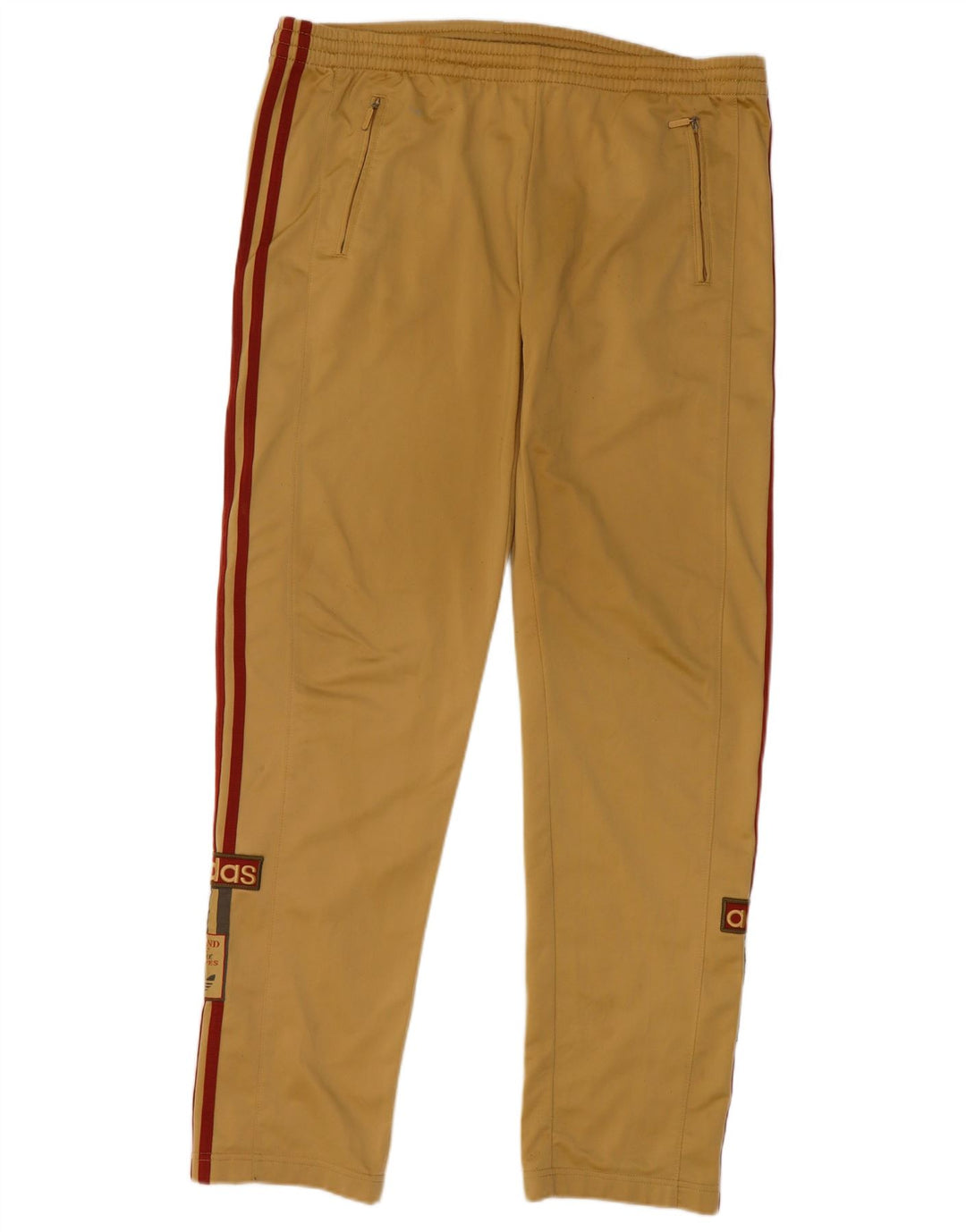 Adidas Herre grafisk træningsdragt Bukser Medium Khaki Polyester