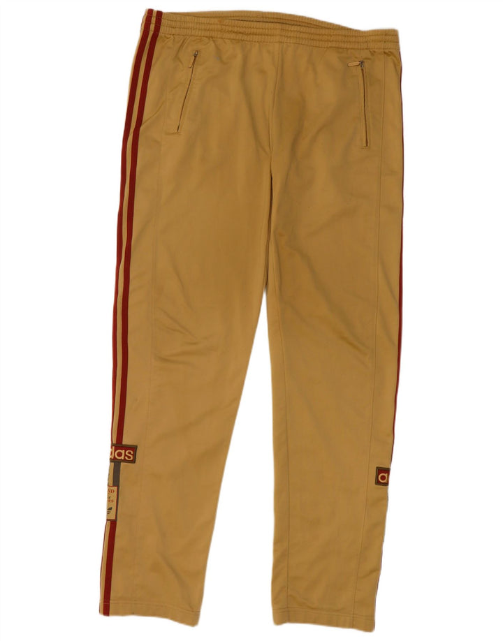 Adidas Herre grafisk træningsdragt Bukser Medium Khaki Polyester