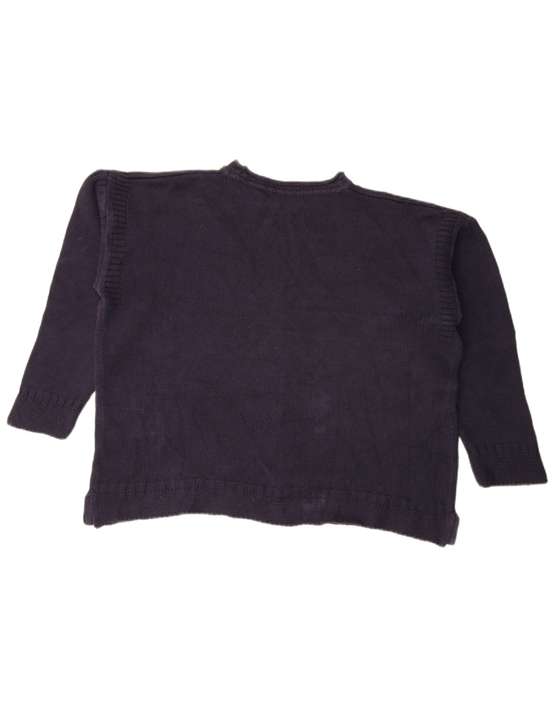Marks & Spencer Dame Turtle Neck Jumper Sweater UK 18 XL Navy Blue
