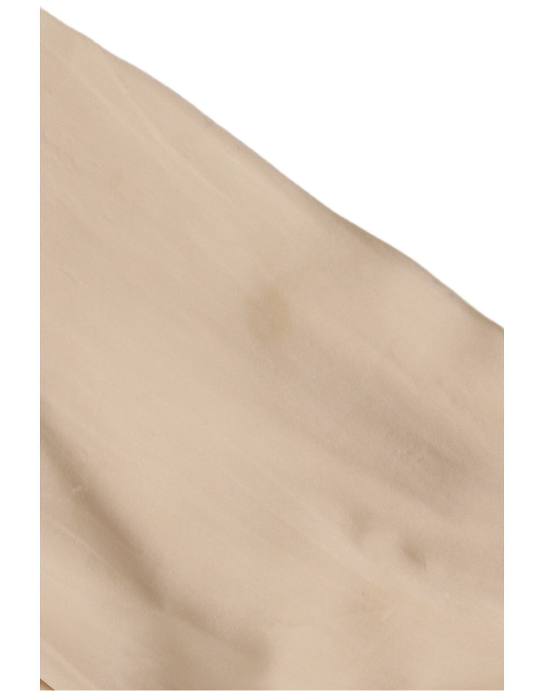 Vintage dameskjorte bluse IT 46 Stor beige silke