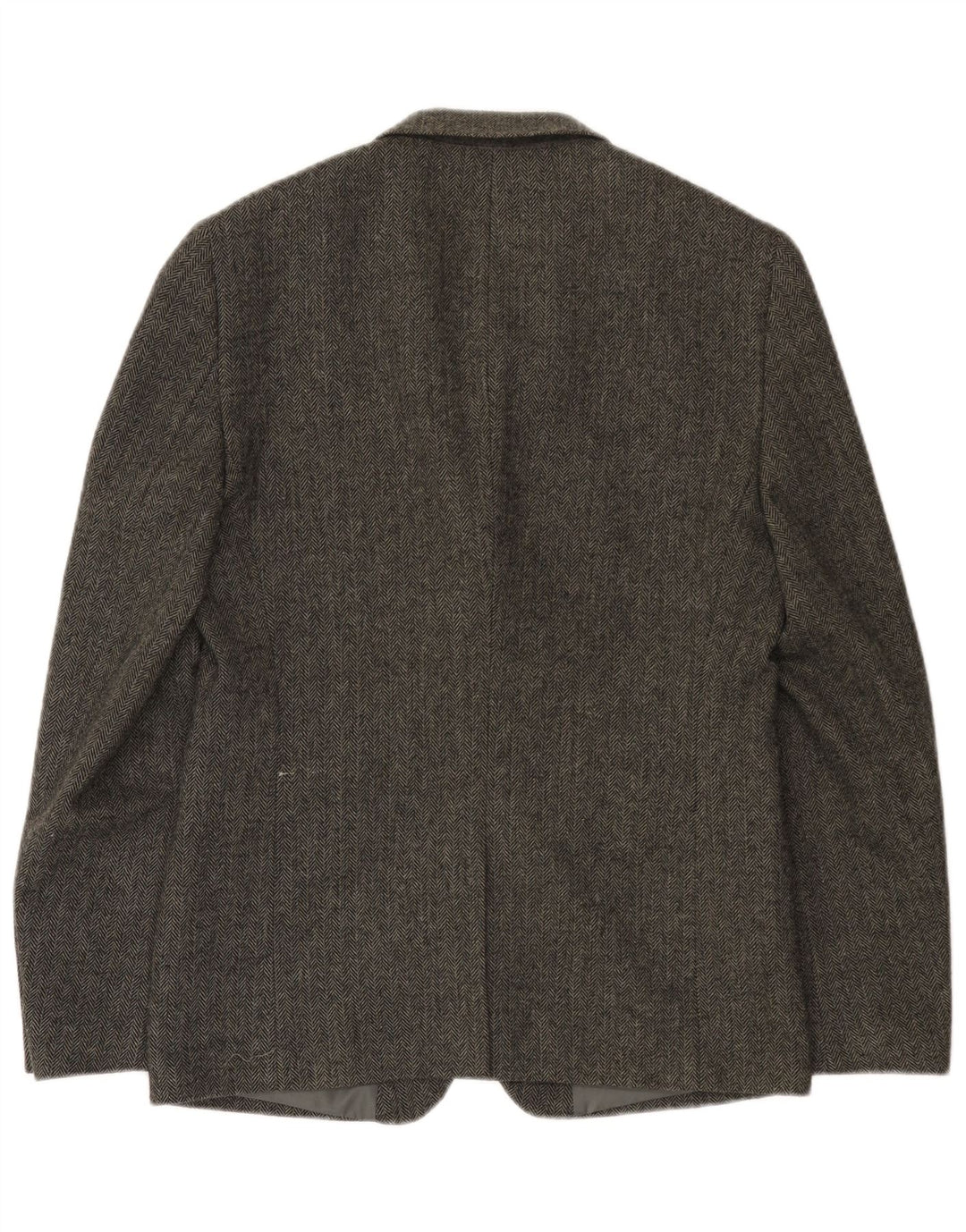 Superdry Herre 2-knaps blazerjakke UK 38 Medium Grey Herringbone