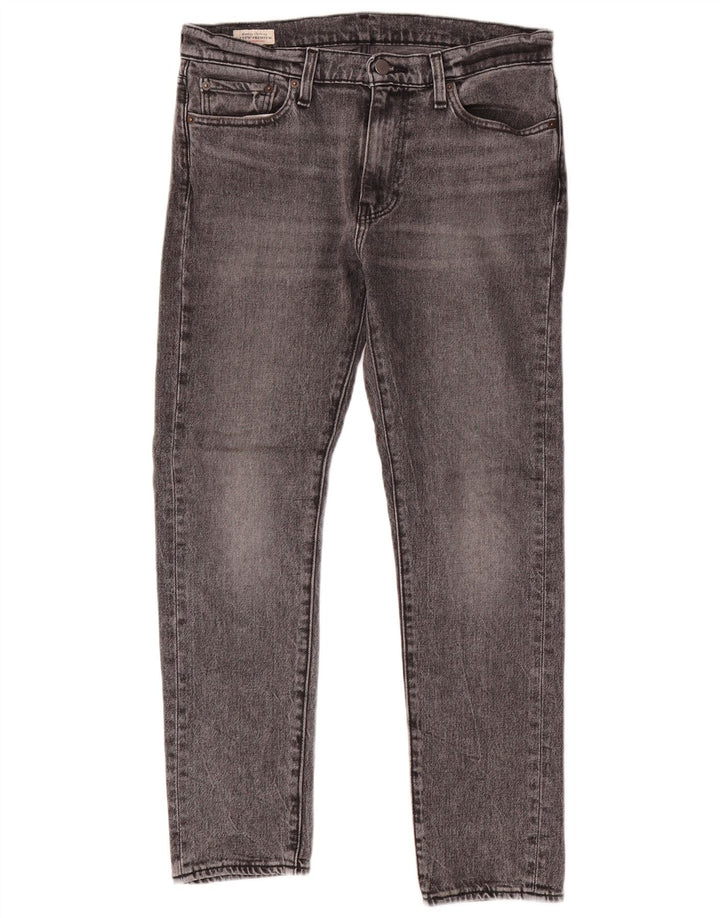 LEVI'S Herre 510 Skinny Jeans W32 L30 Grå Bomuld
