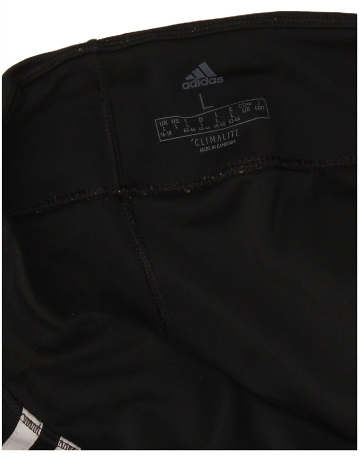 Adidas Womens Climalite Leggings UK 16/18 Large Black