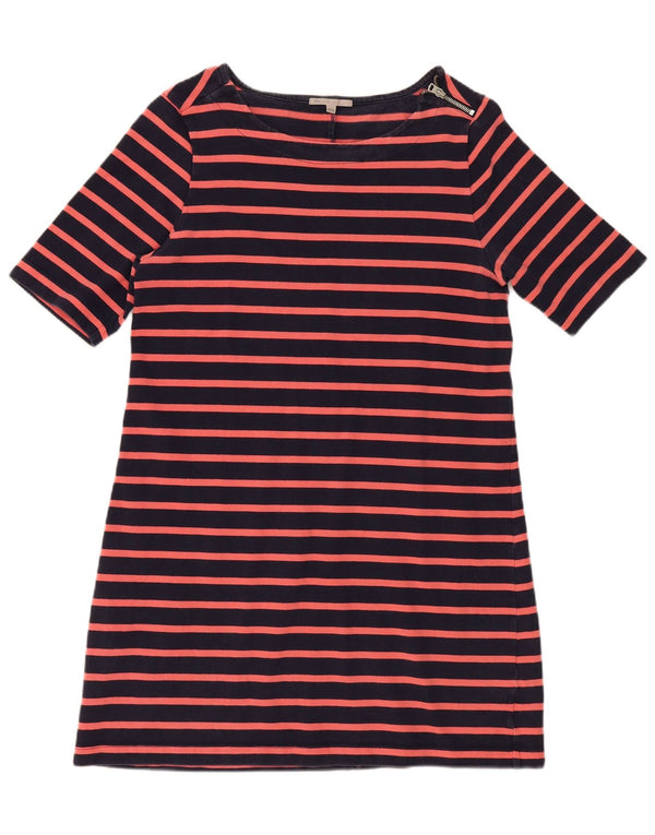 Gap Dame T-Shirt Dress UK 18 XL Marineblå Stribet