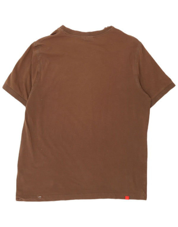 PUMA Herre grafisk T-shirt Top Stor Brun