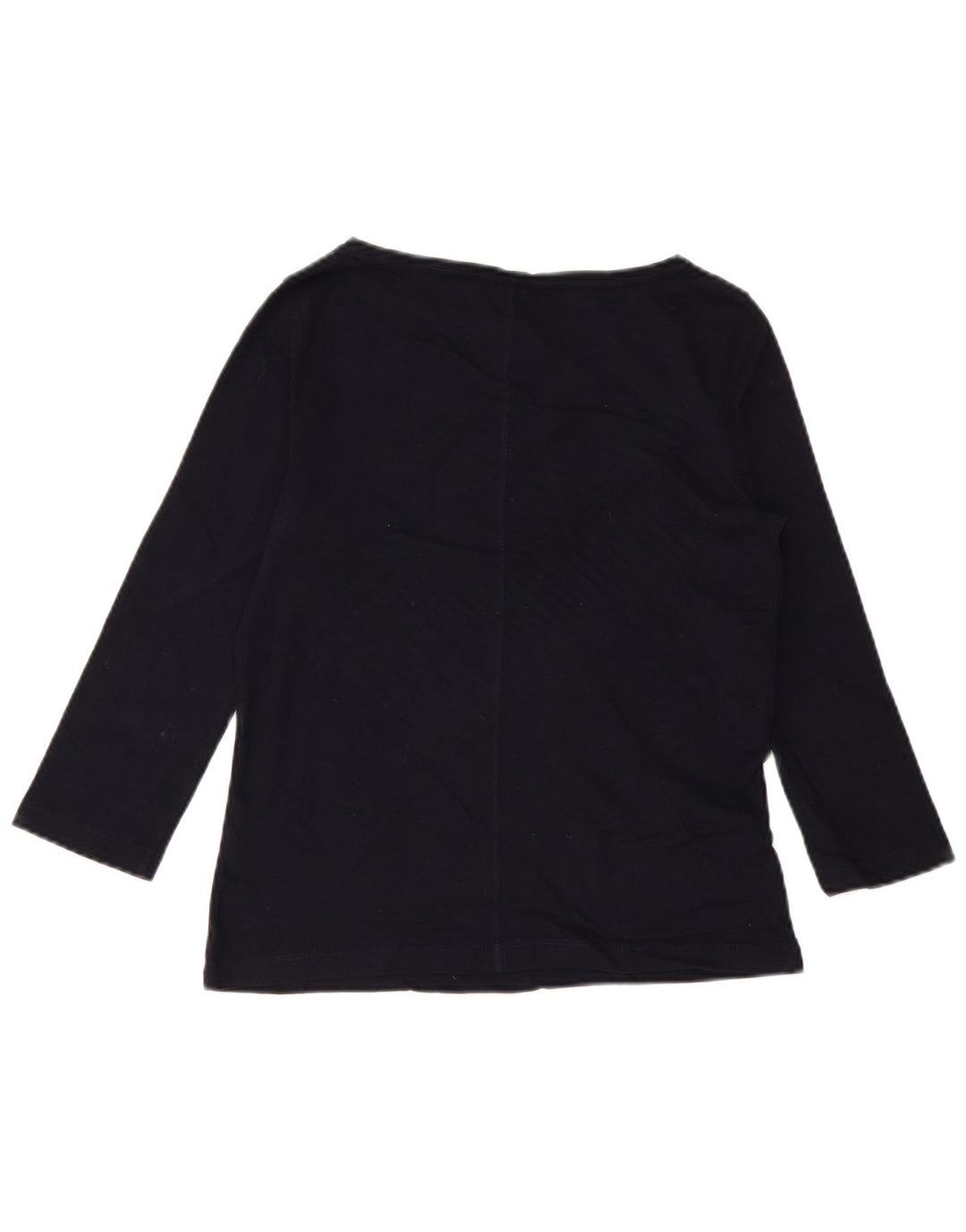 Tommy Hilfiger Dame Top 3/4 ærme UK 10 Small Navy Blue