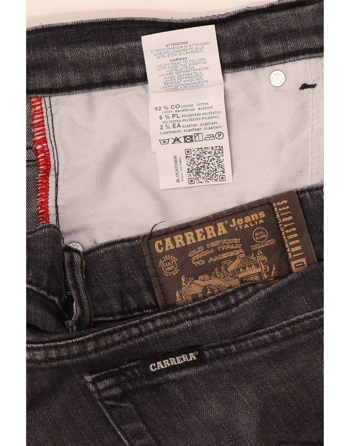 Carrera Mens 717 Slim Jeans W36 L29 Grå Bomuld