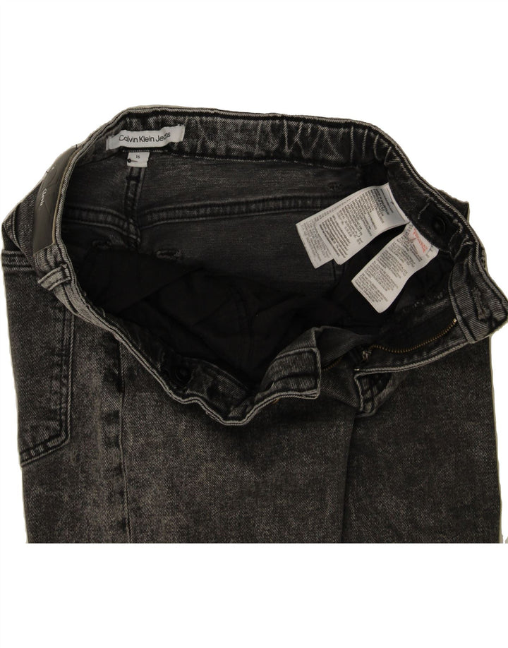 CALVIN KLEIN Womens Straight Jeans US 16 2XL W26 L30 Grey Vintage Calvin Klein and Second-Hand Calvin Klein from Messina Hembry 