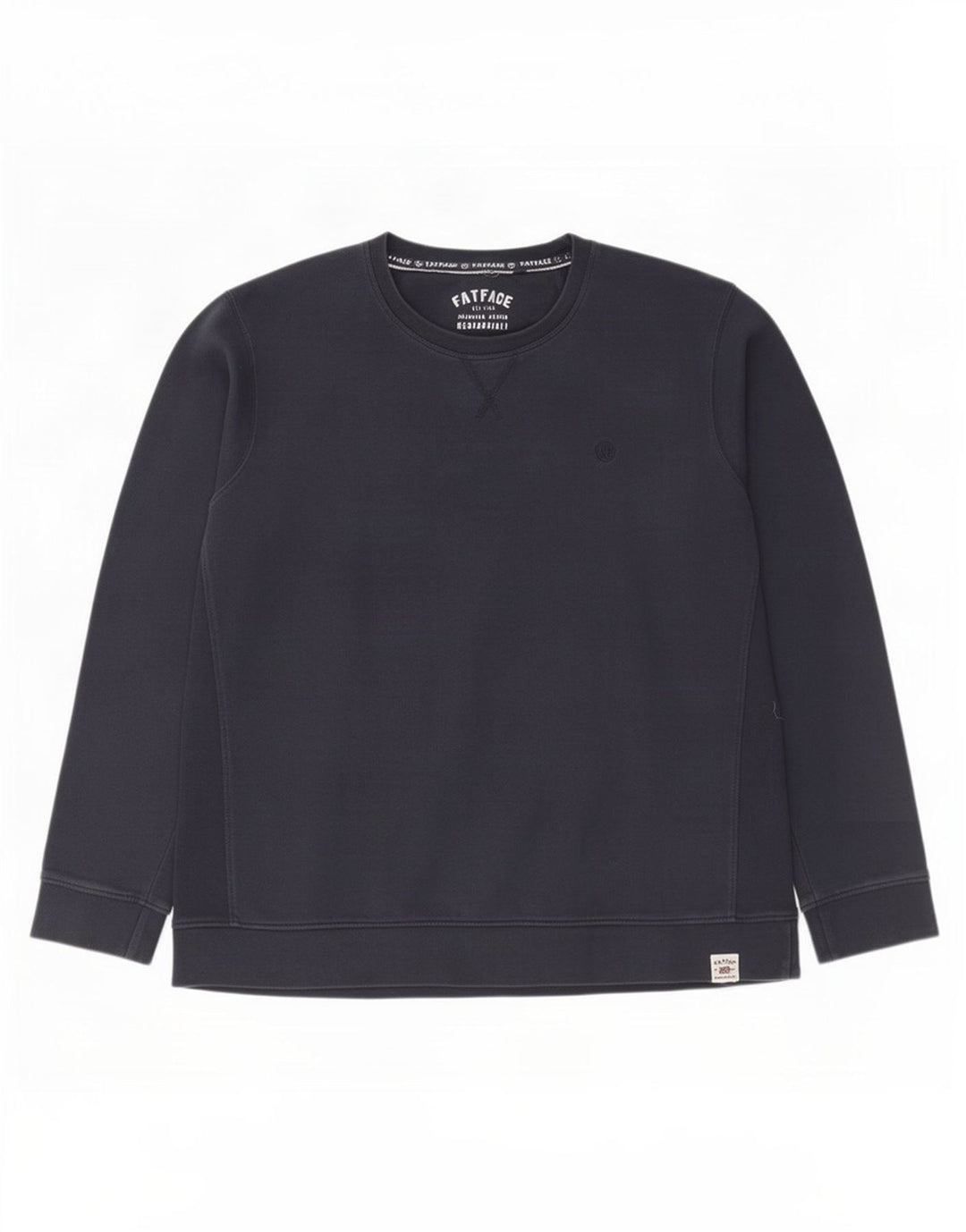 Fat Face Herre Sweatshirt Jumper XL Marineblå Bomuld
