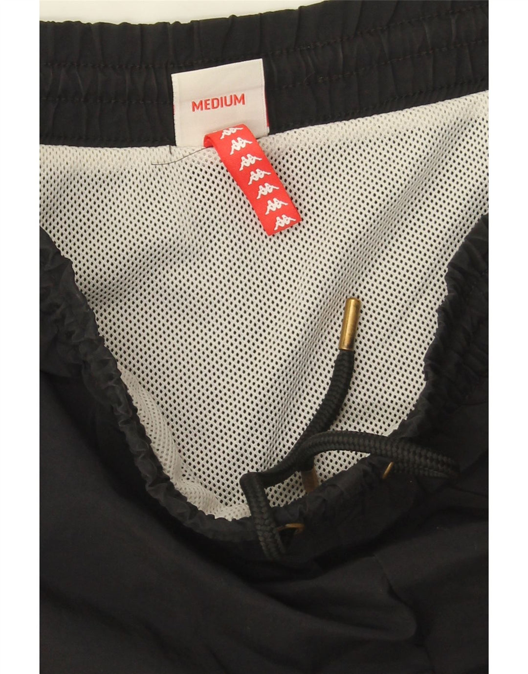 Kappa Herre grafiske sportsshorts Medium Sort
