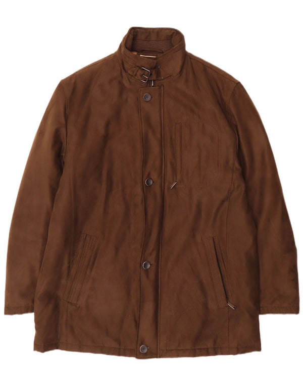 Bugatti Herre Utility Jacket IT 56 3XL Brun Polyester