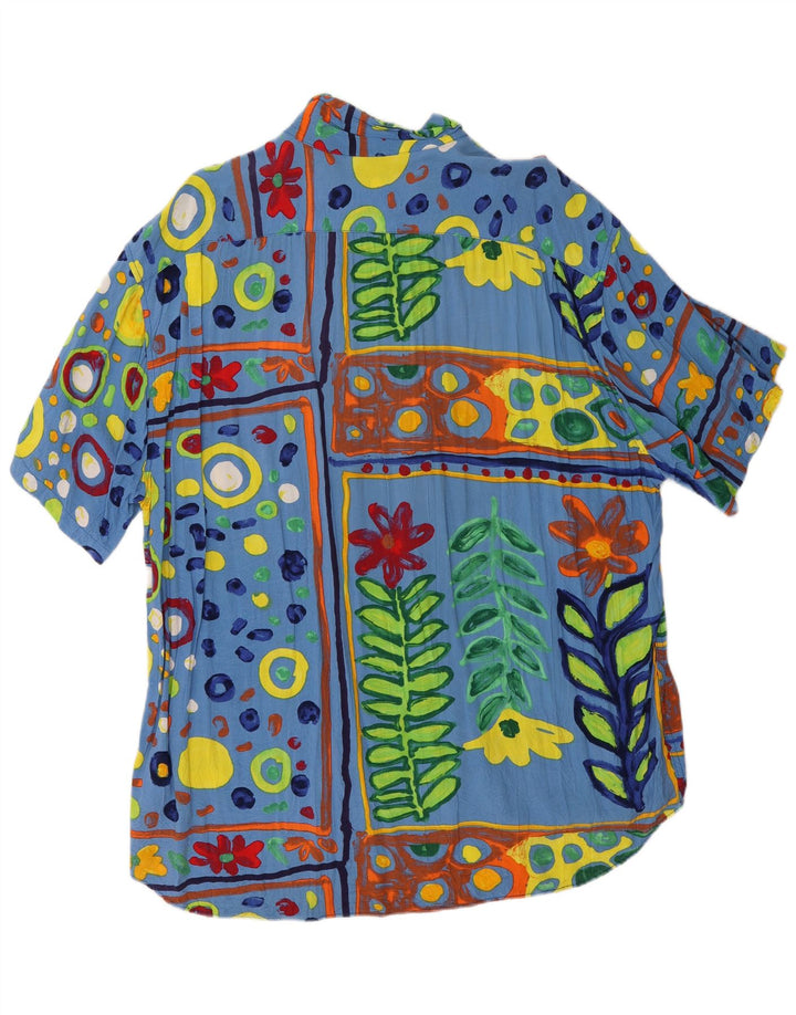 JAMS WORLD Kortærmet herreskjorte XL Multifarvet blomster