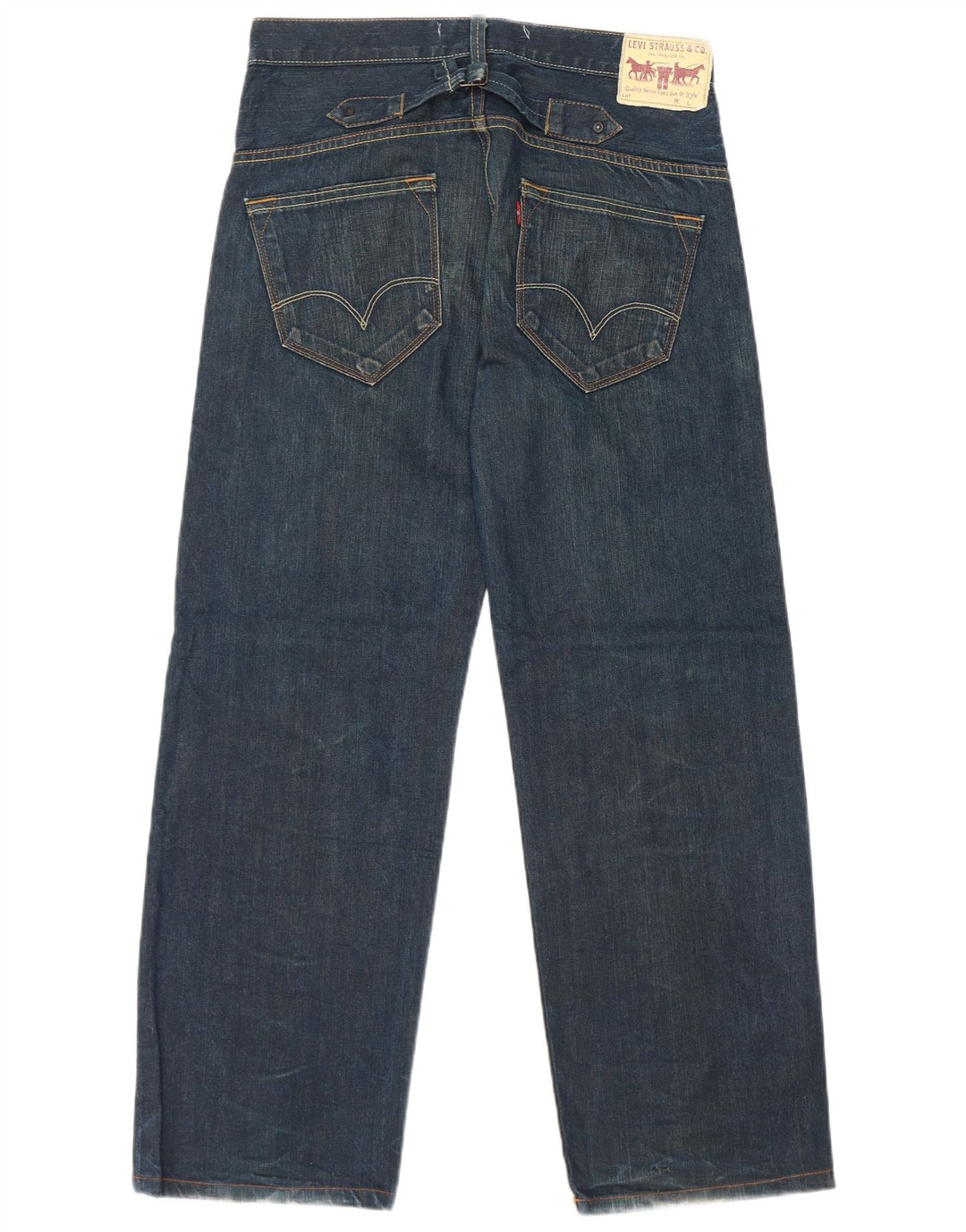 Levi's Herre 503 løse jeans W34 L29 Blå