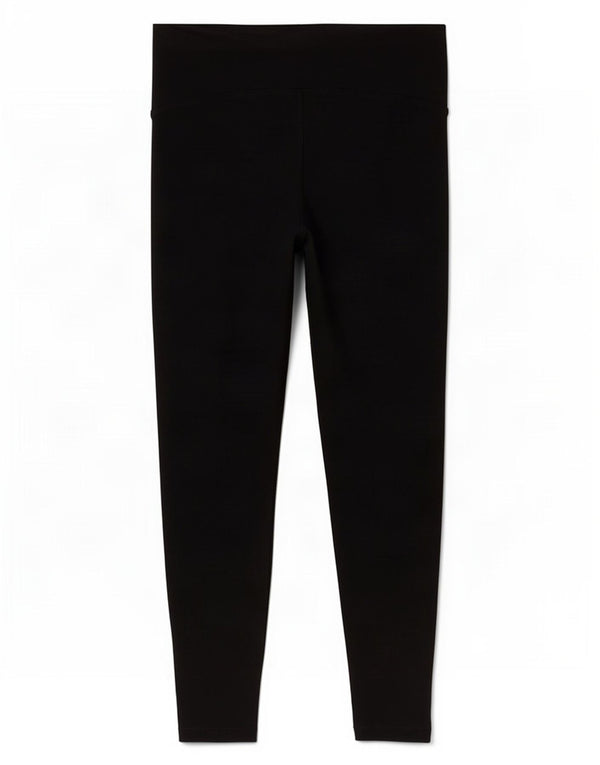 Marks & Spencer Womens Leggings UK 14 Large Black Viscose