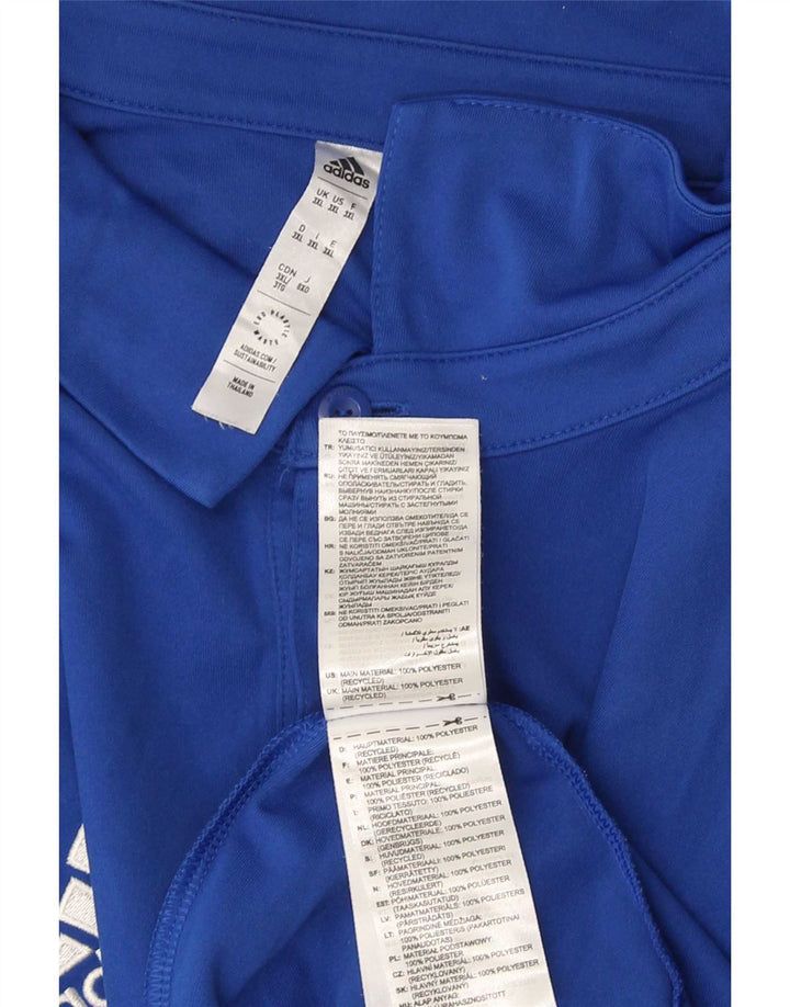 Adidas Aeroready Polo Shirt til mænd 3XL Blå Polyester