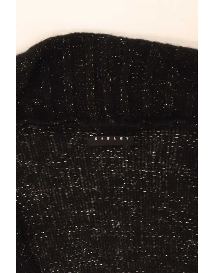 Sisley Dame Cardigan Sweater UK 14 Medium Sort Flecked