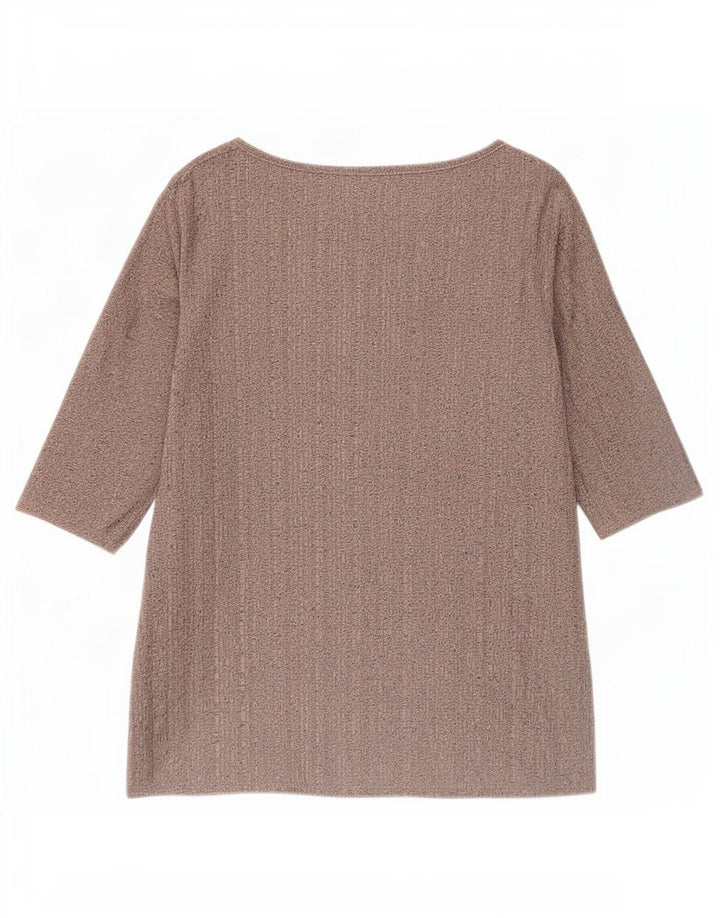 Zara Dame Top 3/4 ærme UK 10 Small Pink