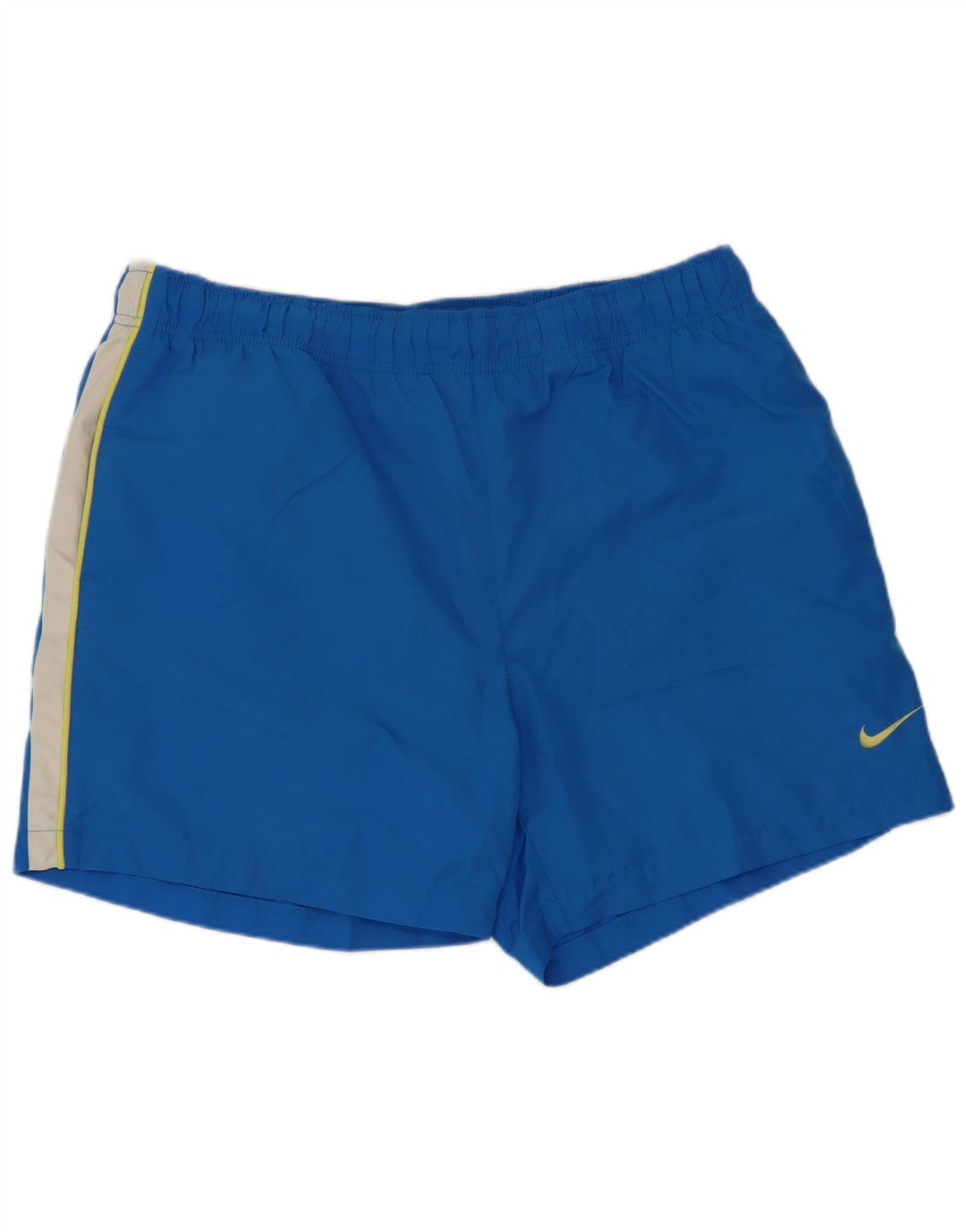 Nike badeshorts til mænd store blå farveblok polyester