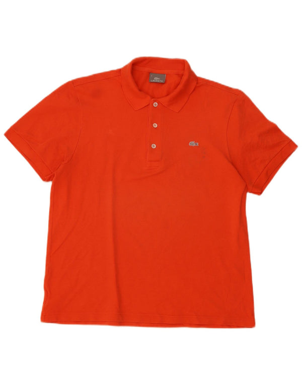Lacoste herre poloskjorte str. 5 Large Orange