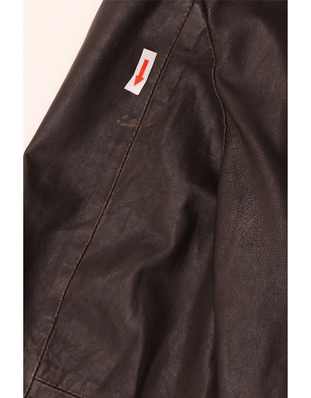Superdry Military Læderjakke til mænd UK 42 XL Brun