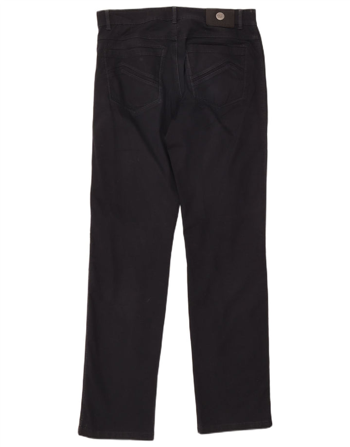 TRUSSARDI Lige fritidsbukser til mænd IT 48 Medium W32 L33 Marineblå