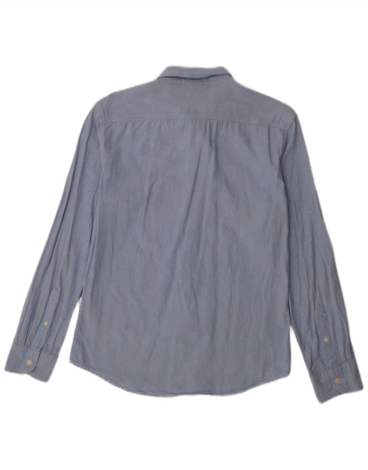 Levi's Herre Slim Shirt Medium Blue Bomuld
