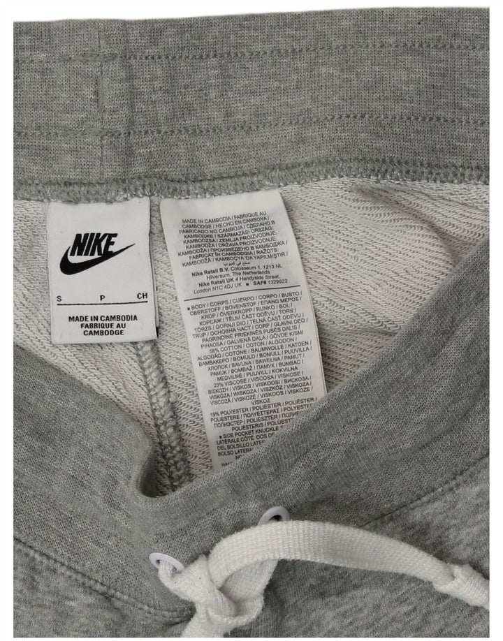 Nike grafiske sportsshorts til mænd, små grå bomuld