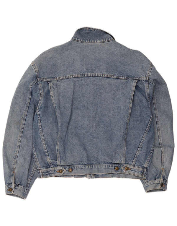 Wampum Dame denimjakke UK 16 Large Blue