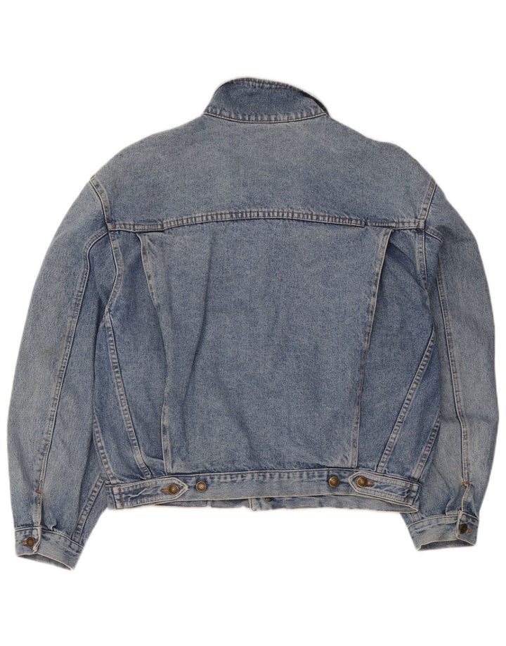 Wampum Dame denimjakke UK 16 Large Blue