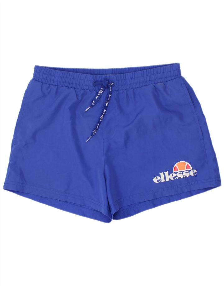 Ellesse Boys Grafiske Badeshorts 11-12 År Blå Polyester