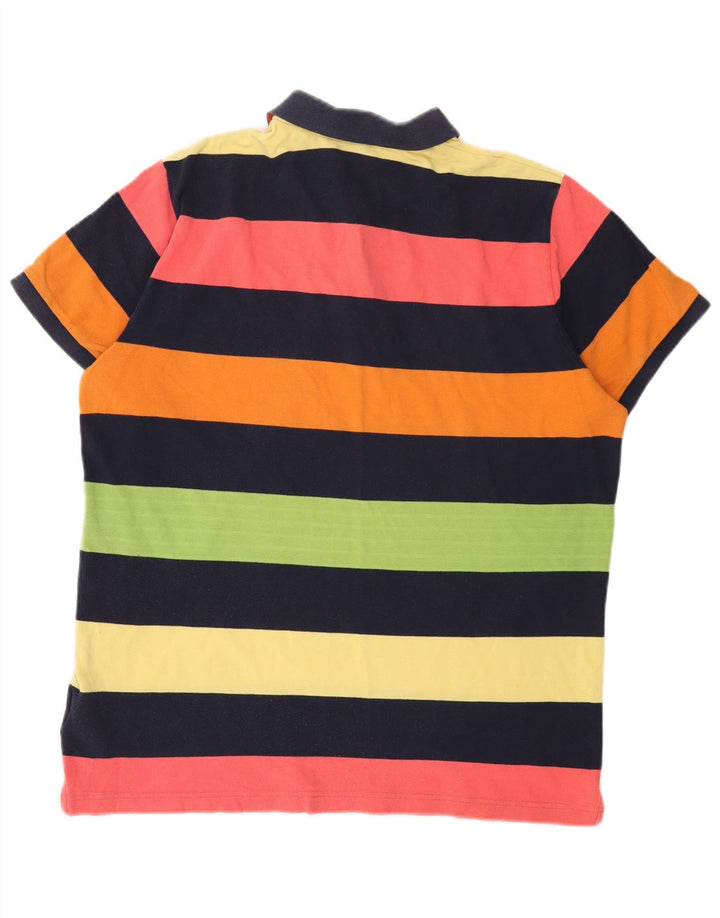 Gant Rugby Polo Shirt til mænd Stor flerfarvet stribet bomuld