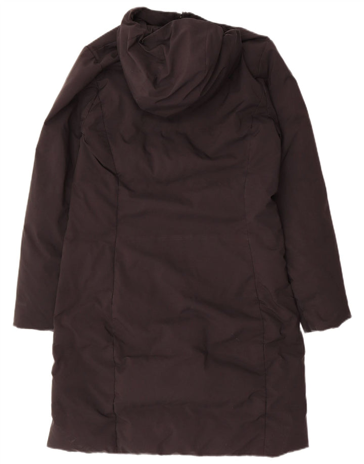 PATAGONIA Womens Hooded Padded Coat UK 6 XS Black Polyester