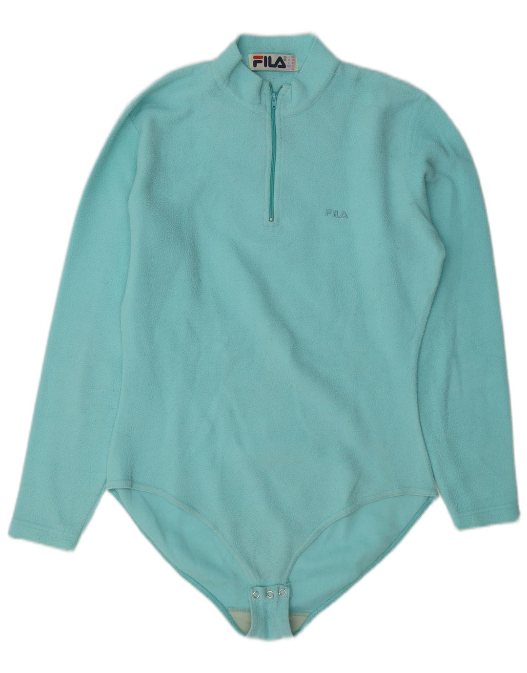 Fila Dame Fleece Bodysuit IT 44 Medium Turkis