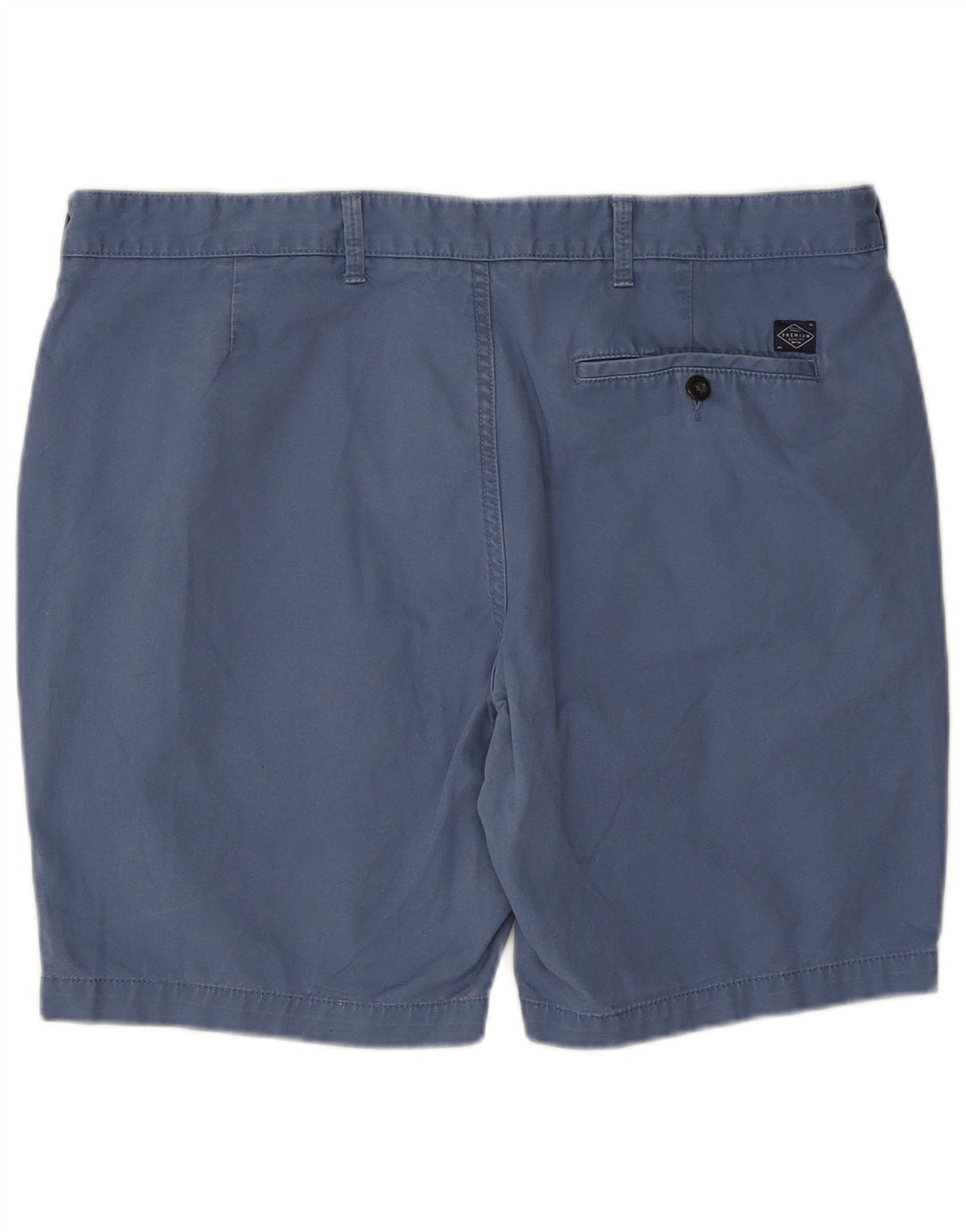 Marks & Spencer Herre Chino Shorts W38 XL Blå Bomuld