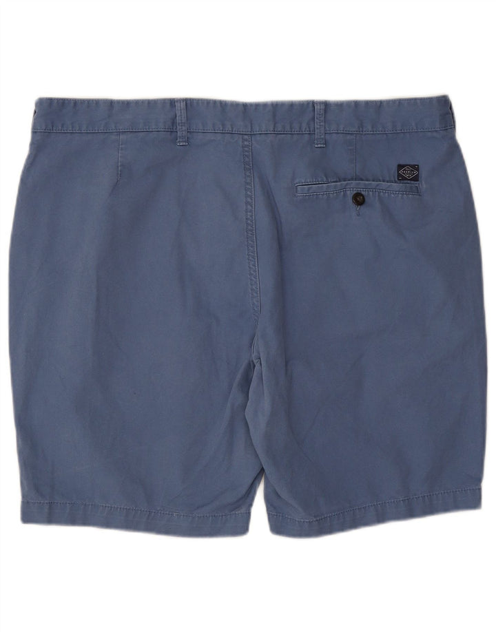Marks & Spencer Herre Chino Shorts W38 XL Blå Bomuld