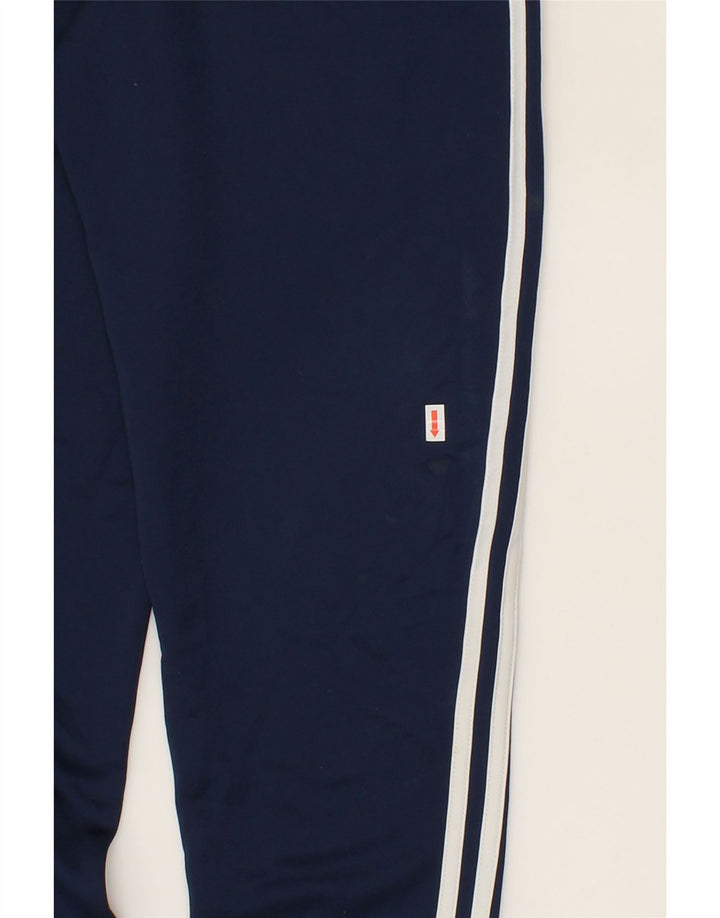 ADIDAS Boys Tracksuit Trousers 13-14 Years  Navy Blue Polyester Vintage Adidas and Second-Hand Adidas from Messina Hembry 