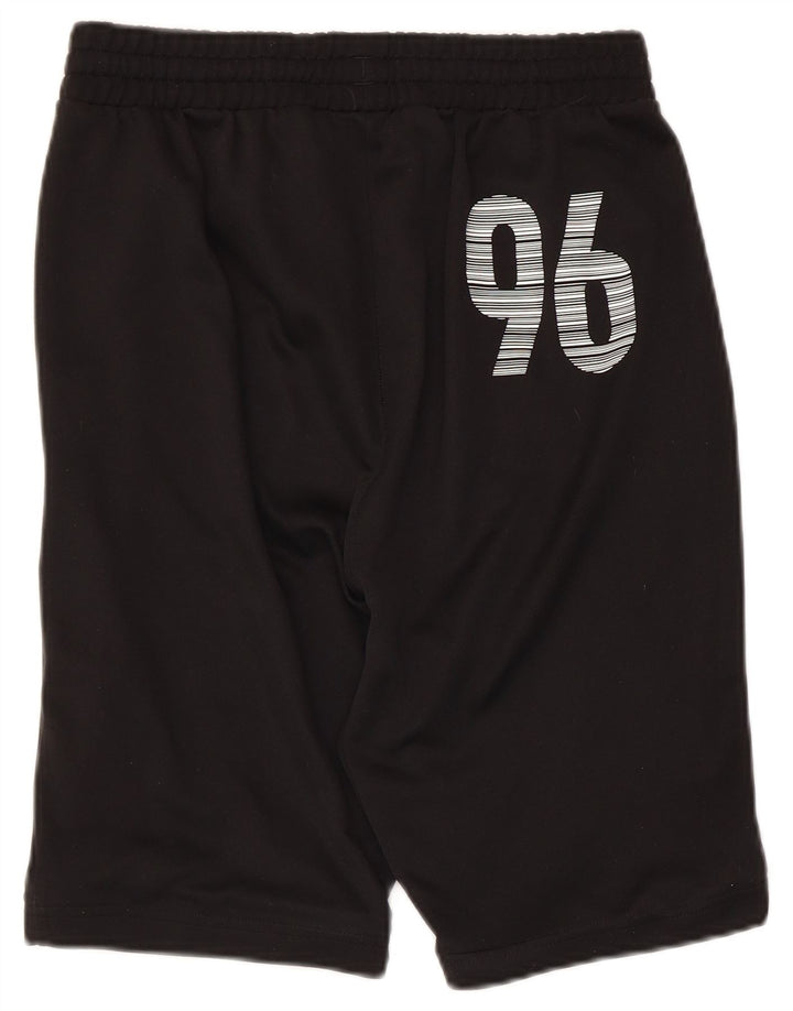 Adidas drenge grafiske sportsshorts 14-15 år sort polyester