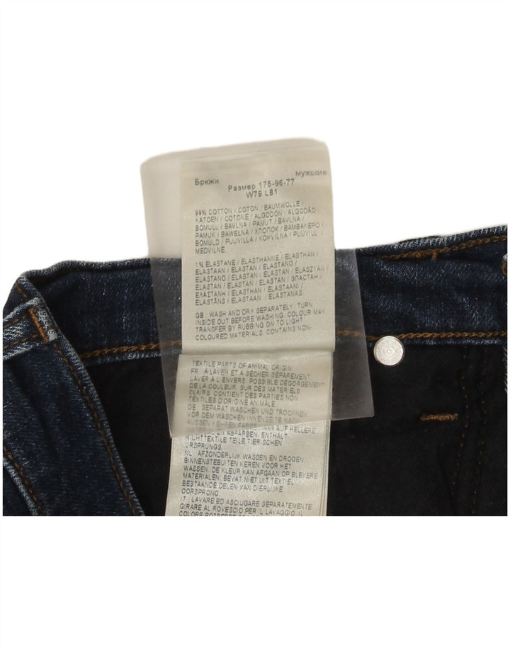 Lee Herre Austin Tapered Jeans W31 L32 Blå Bomuld