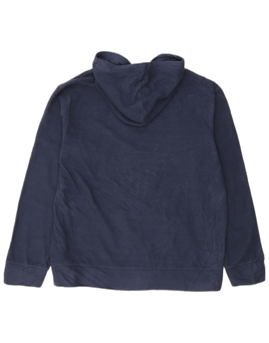 Dickies Fleecetrøje med hætte til mænd UK 38/40 Mellem marineblå polyester