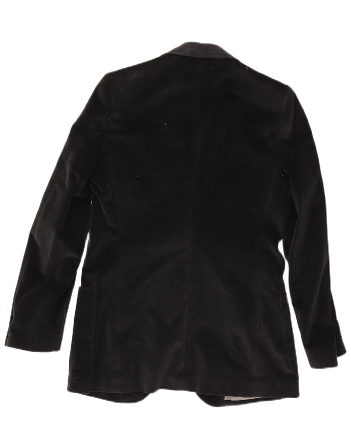 Vintage herre 2-knaps blazerjakke IT 48 Medium Sort